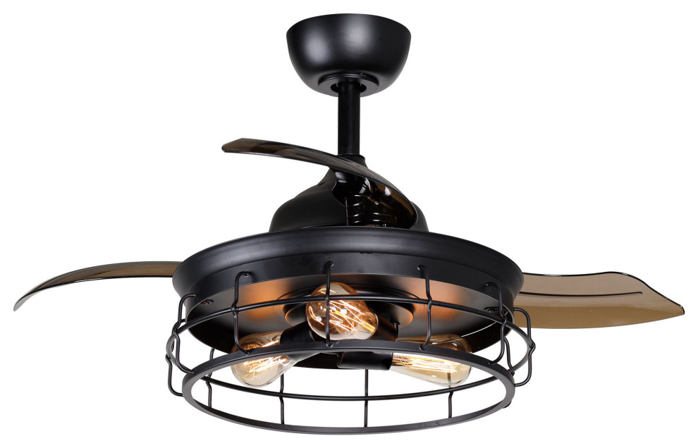 industrial kitchen ceiling fan with light
