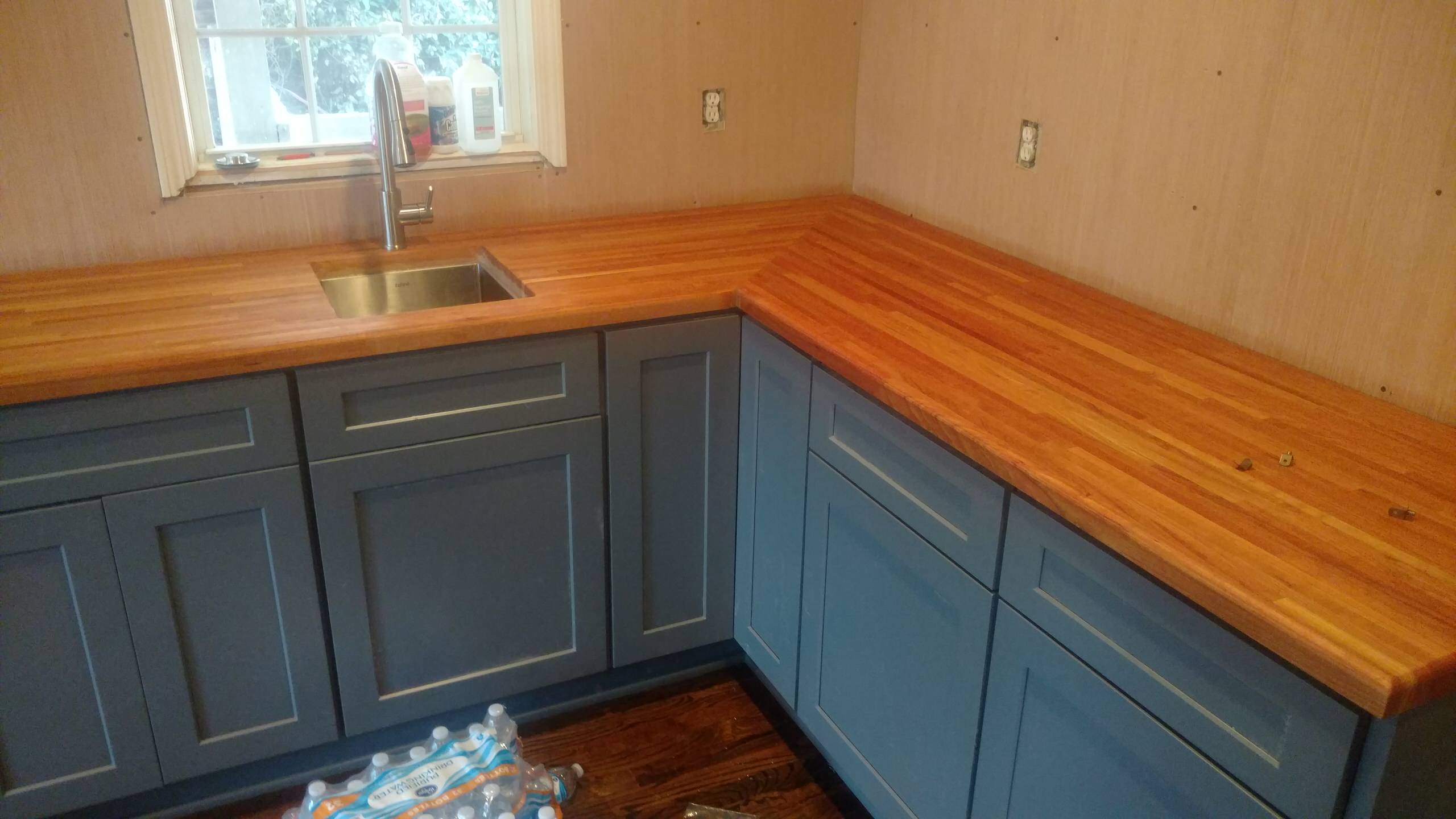 Heart Pine Cabinetry