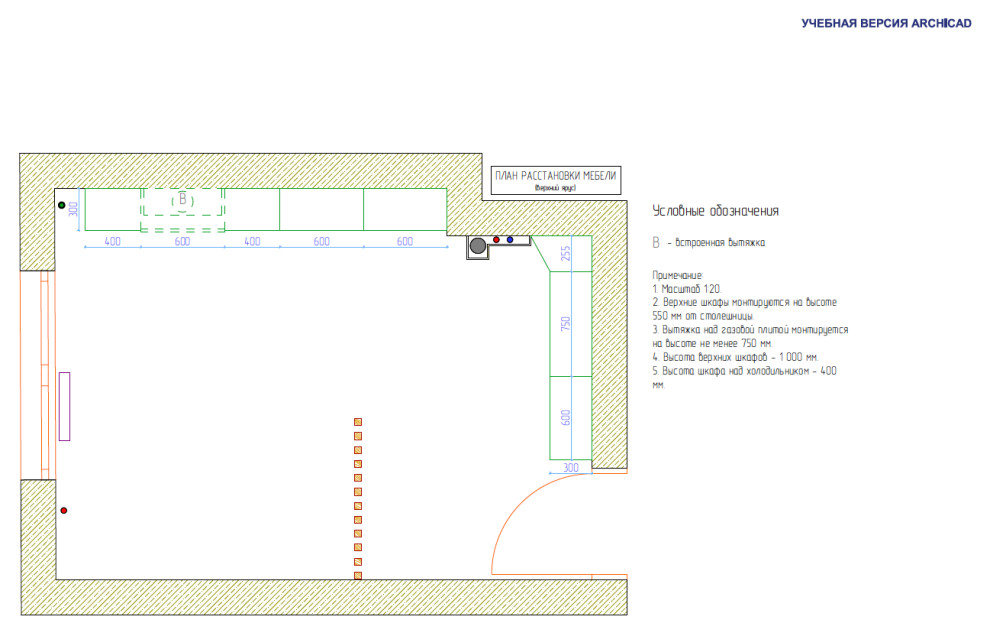 Мини-проект кухни