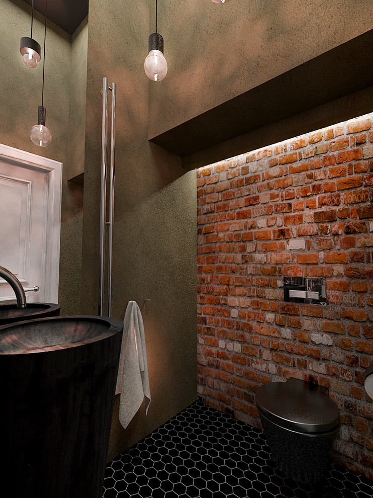 Интерьер коттеджа в стиле лофт