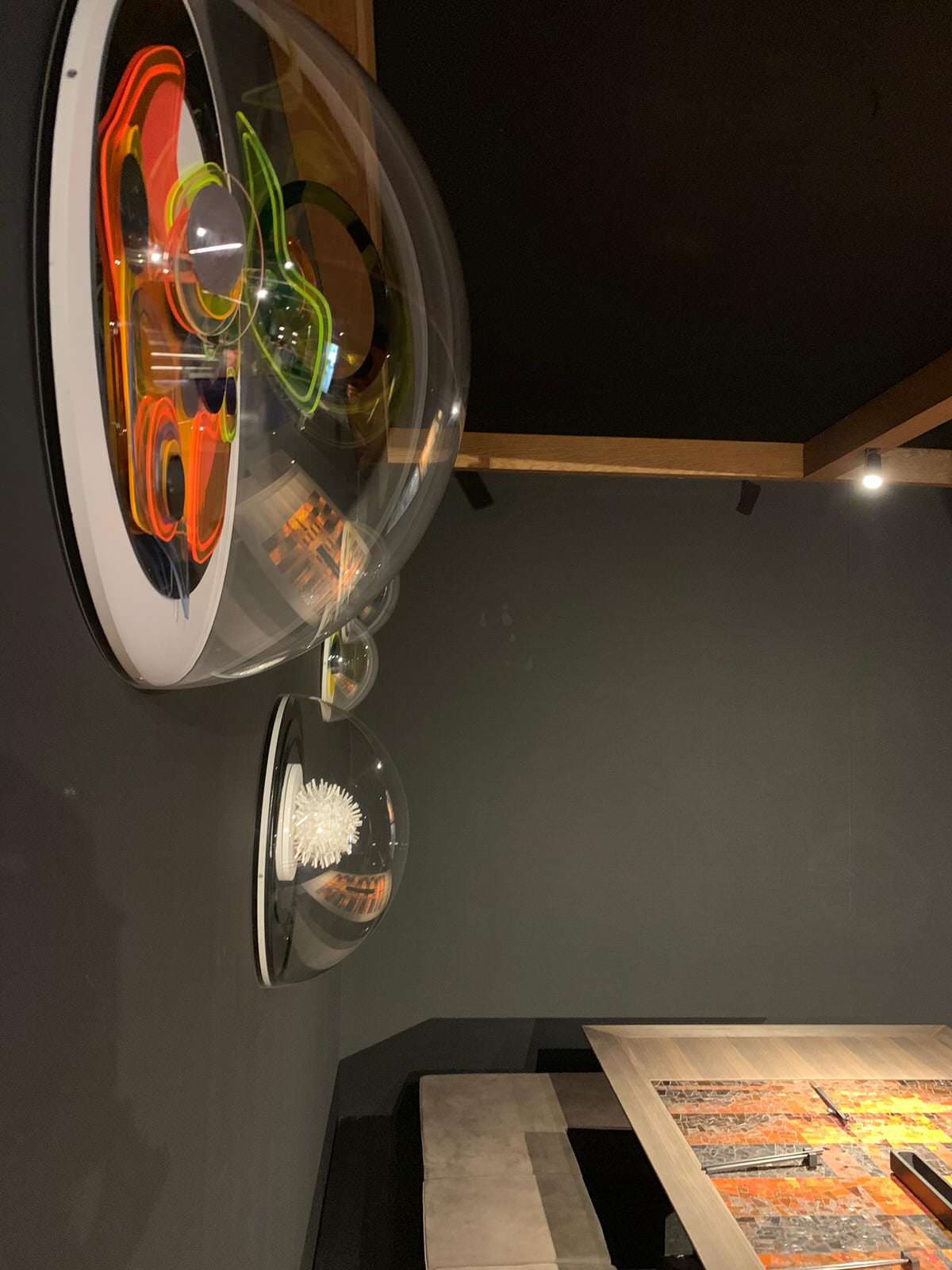 Арт-объекты в Шоу руме Лугано. Аrt-object in Lugano's showroom,Ticino. Switzerla