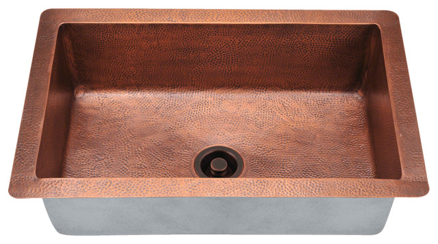 903 Single Bowl Copper Sink
