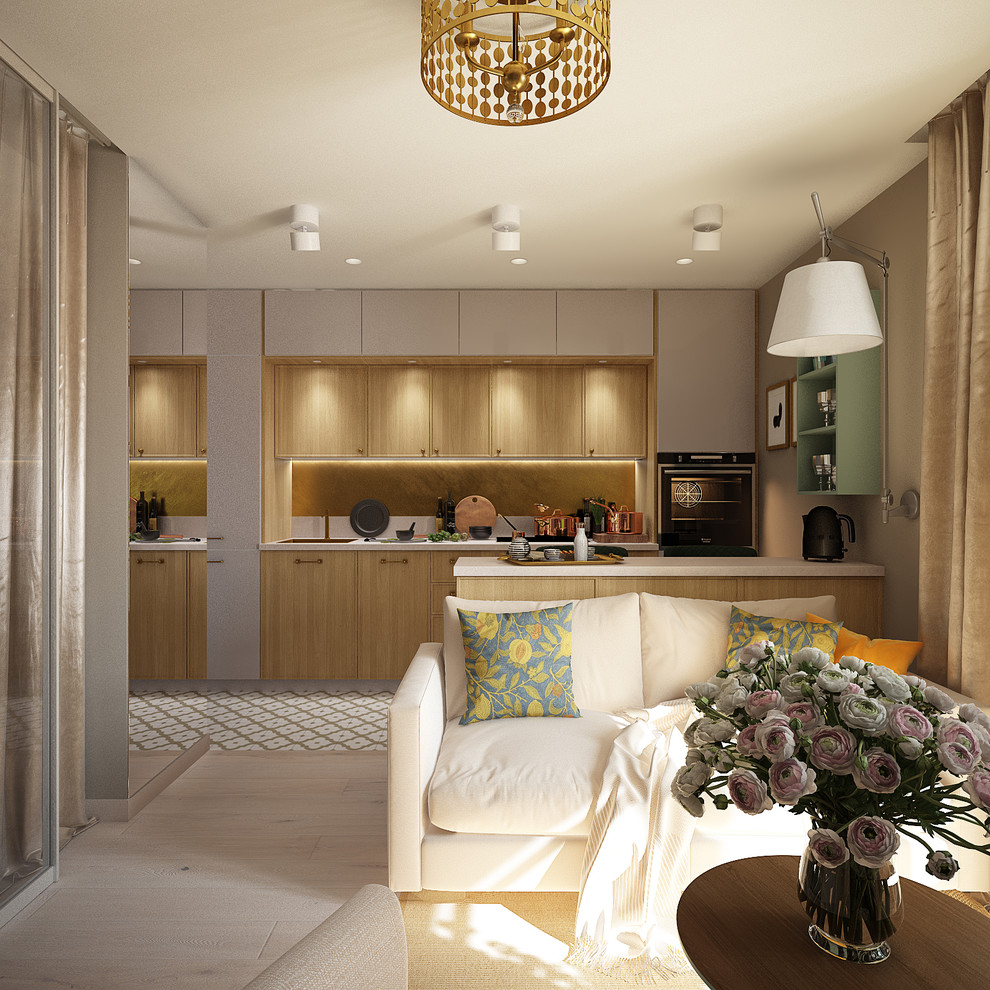 Кухня-гостиная