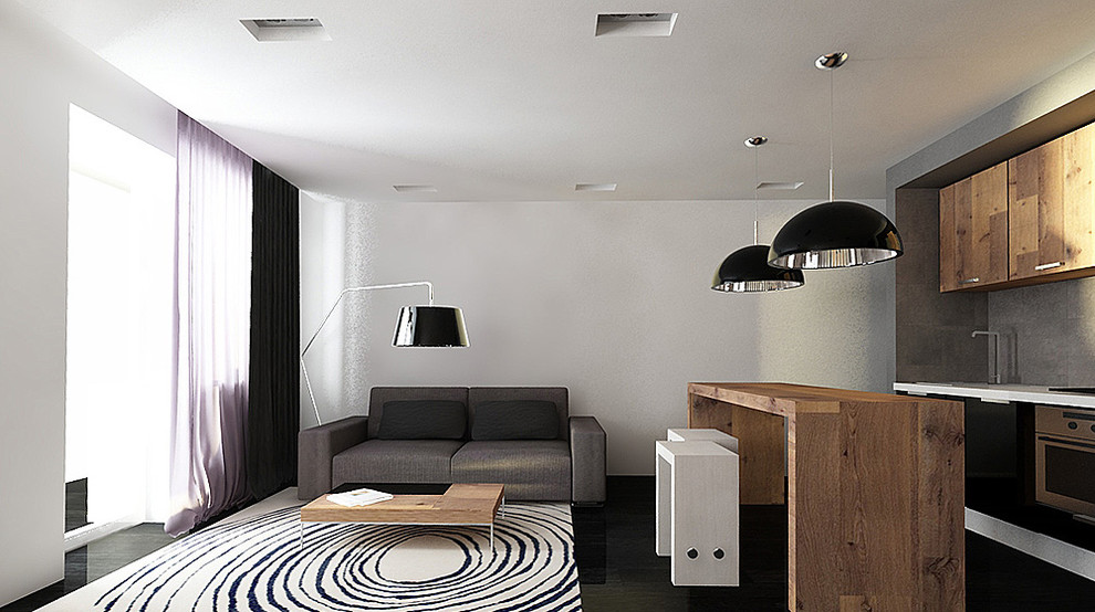 Дизайн - проект квартиры-студии