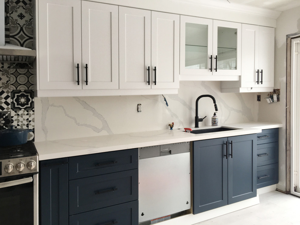 Kitchen - transitional kitchen idea in Toronto