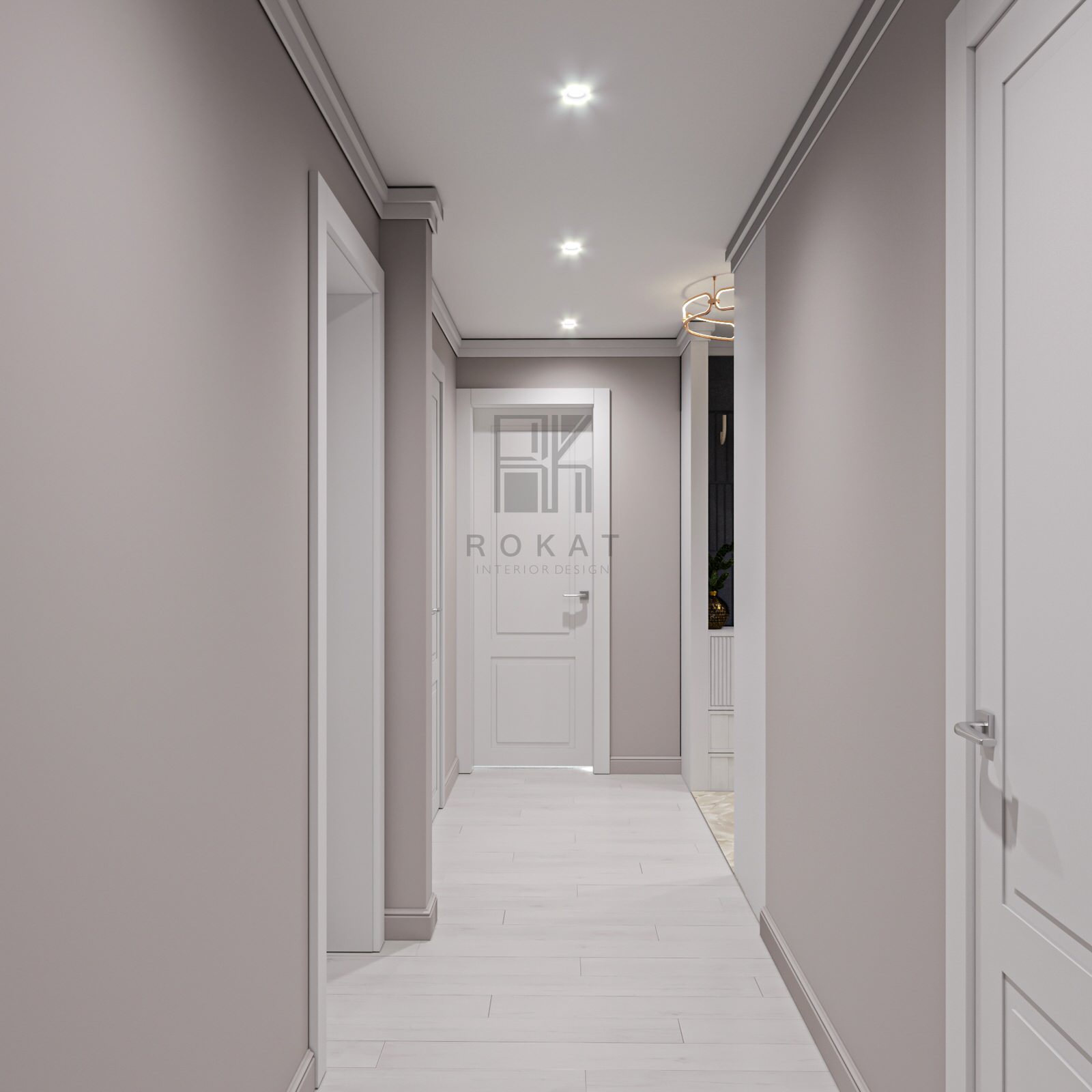 Дизайн интерьера 4-х комнатной квартиры