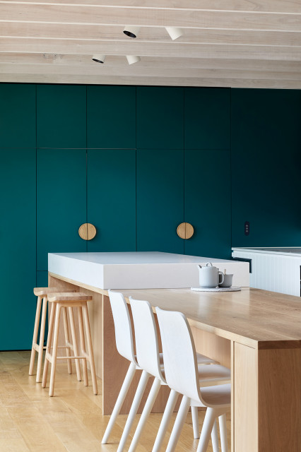 Caulfield House contemporaneo-sala-da-pranzo