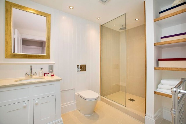 The Victorian Townhouse by DRC Electrical Services & Quad Architects fusion-bathroom