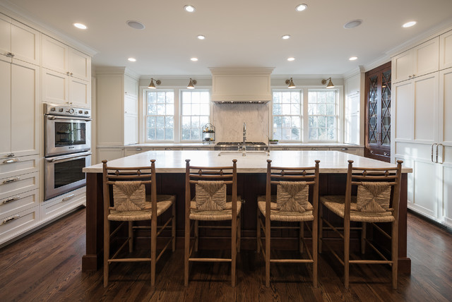 Berkeley Brick Home american-traditional-kitchen
