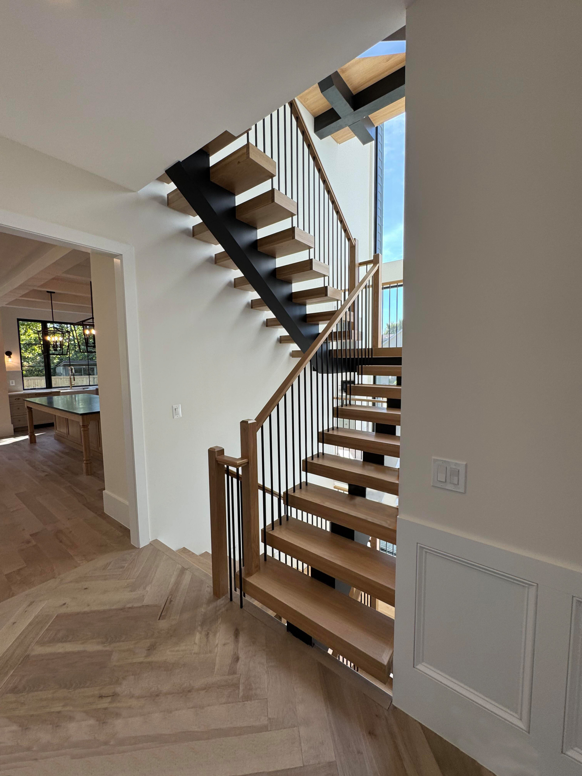 139_Four-Story Modern Staircase, Arlington, VA 22207