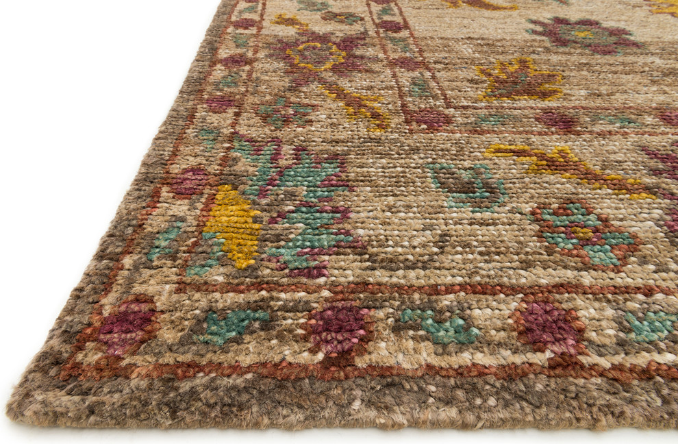 Loloi Empress Collection, Beige and Beige Traditional Area Rugs by PlushRugs