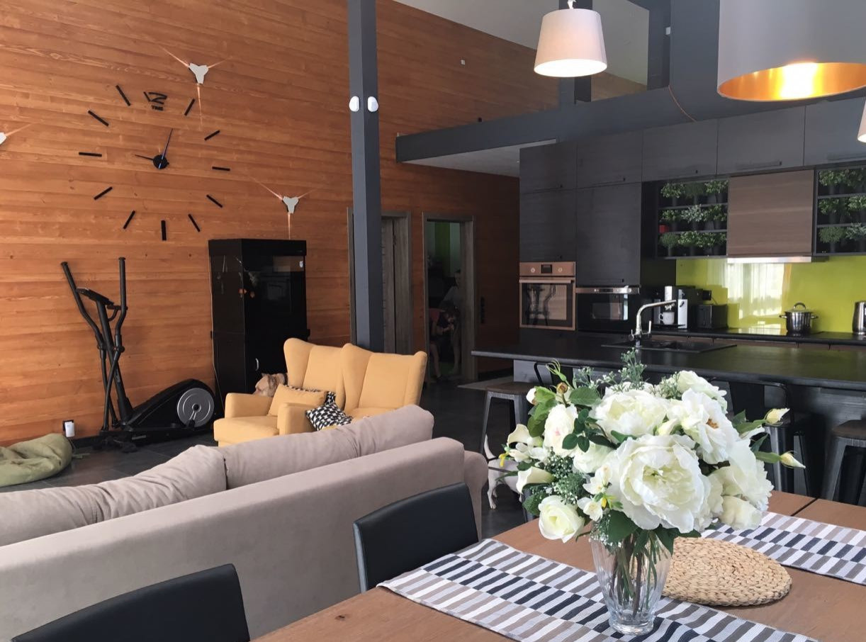 Семейный одноэтажный дом