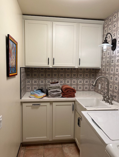 New "vintage vibe" Laundry Room for Az Home
