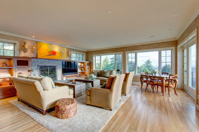 West Hills Addition clasico-sala-de-estar