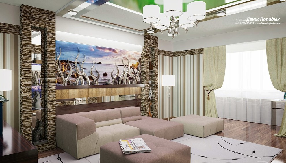 Дизайн интерьера квартиры (для семьи с одним ребенком)