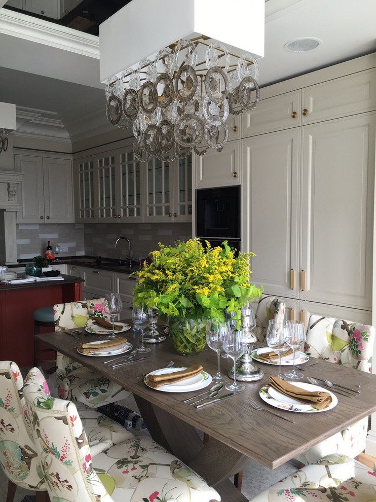 Столешница кухонная и остров из кварца Dark Imperador