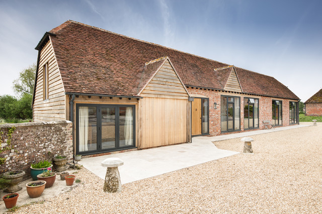 Barn Conversion, Dorset country-house-exterior