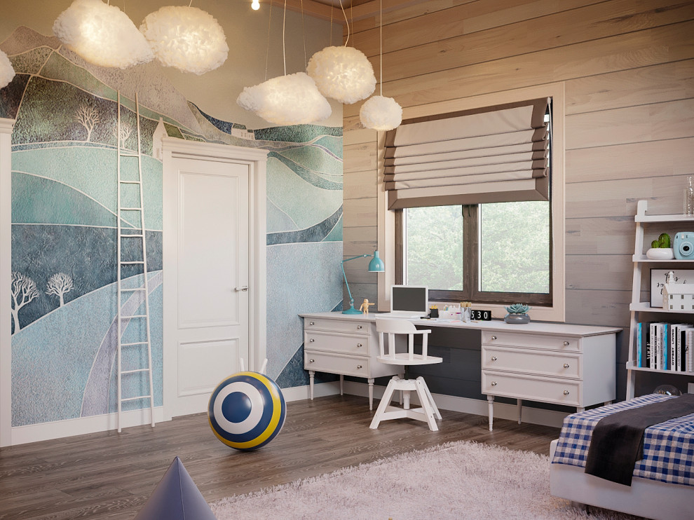 Частный дом с деревянного сруба