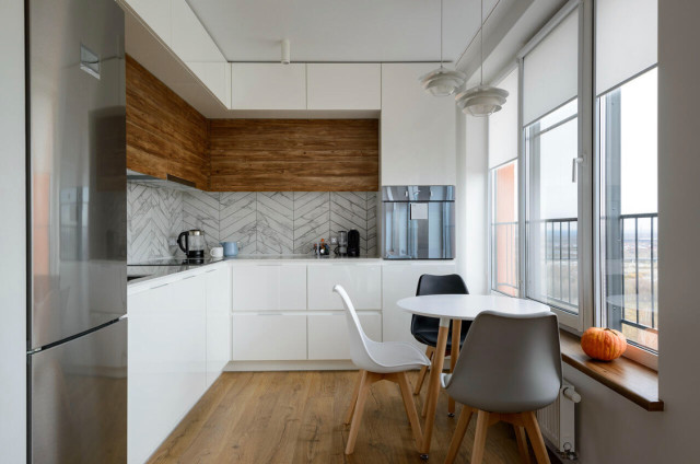 ЖК Европейский берег contemporary-kitchen