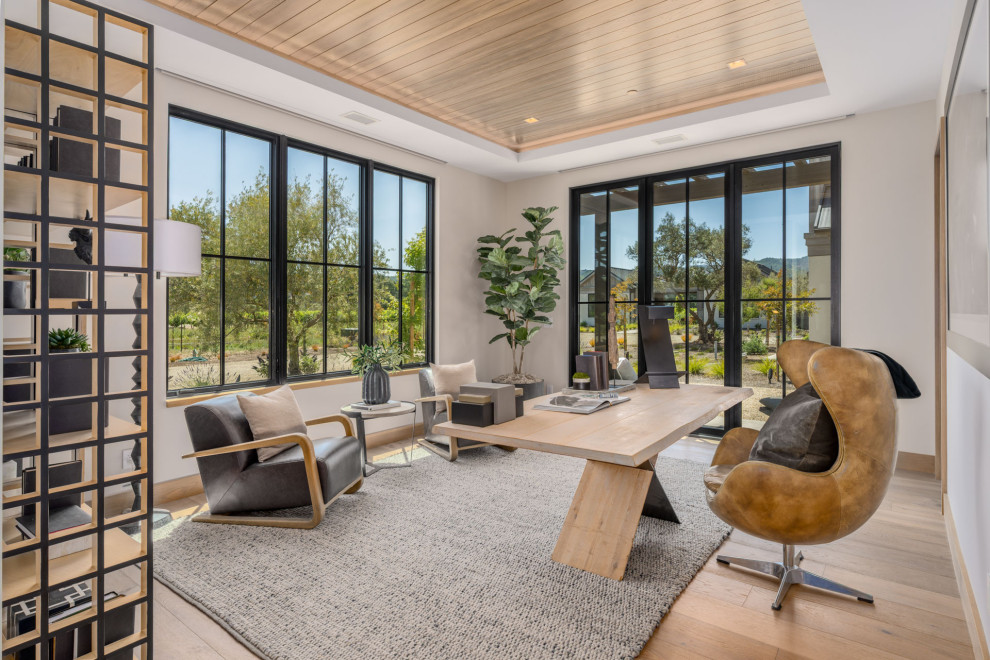 Study - Transitional - Home Office - San Francisco - by Joseph Farrell ...