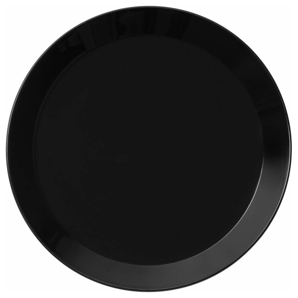 Teeme Dinner Plate, Black