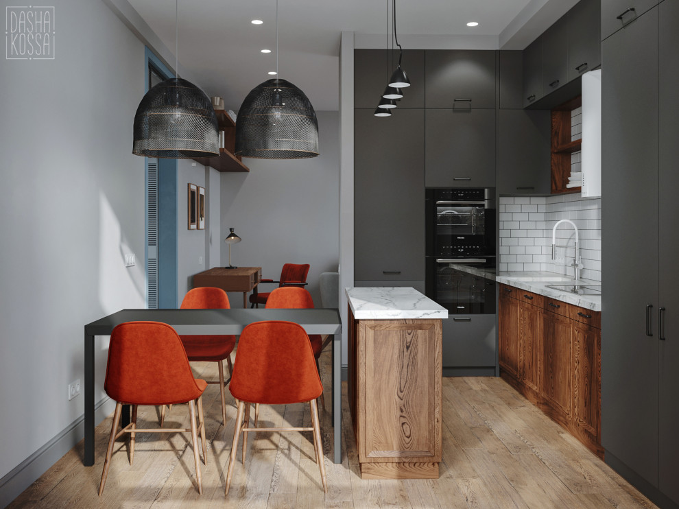 Двухуровневая квартира, шоу рум для девелоперов