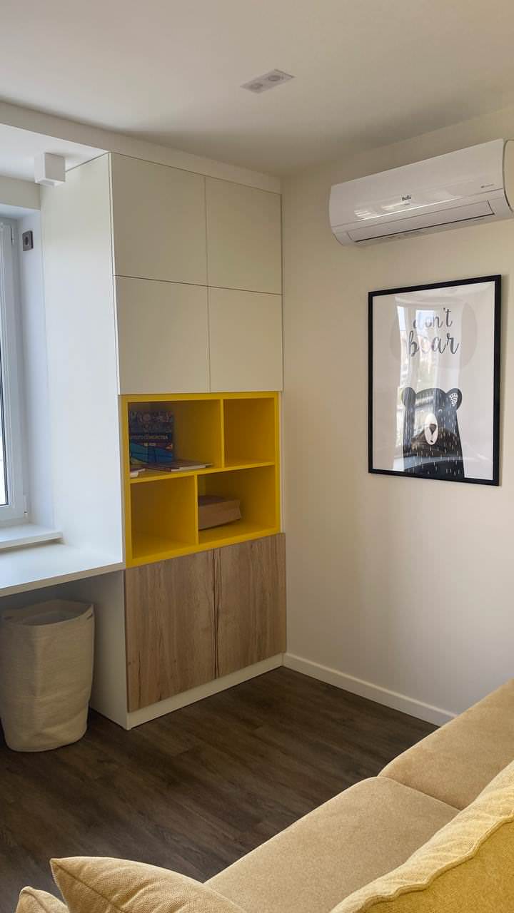 Проект трехкомнатной квартиры в Саратове. Реализация за 6 млн.