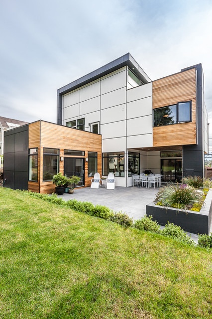 Corliss Residence contemporary-fasad