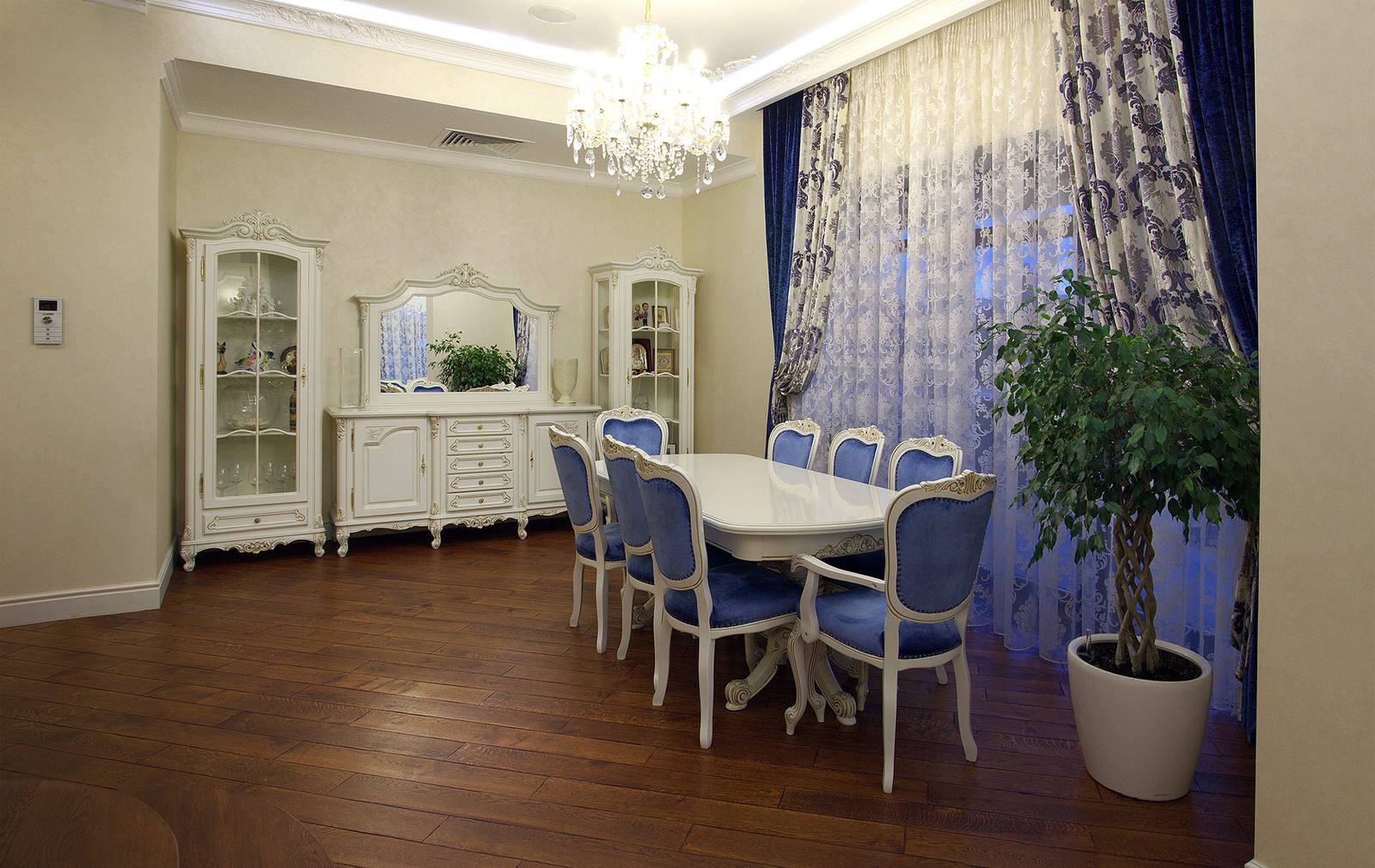 Дизайнерский ремонт и отделка коттеджа в Подмосковье