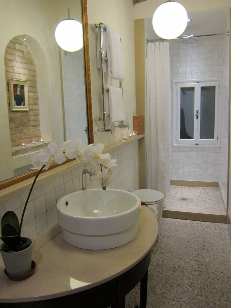 Traditional bathroom in Venice.