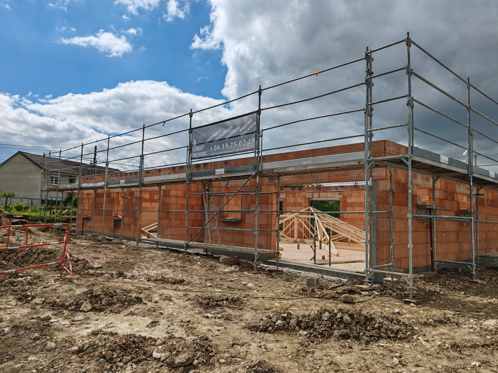 Projet en cours : construction maison neuve