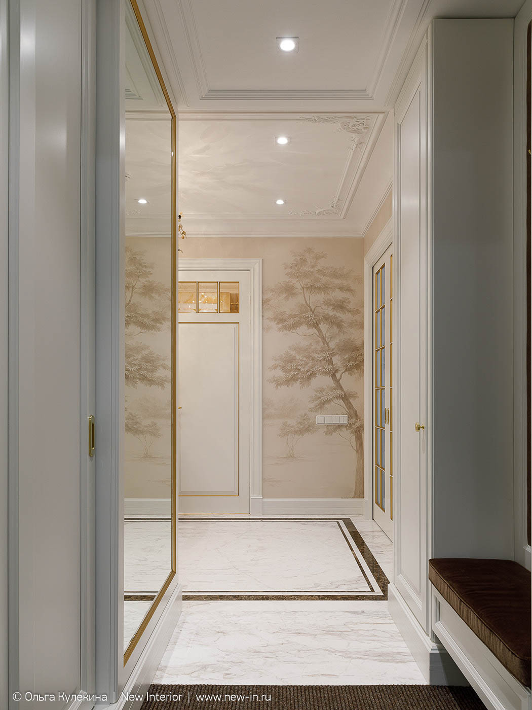 Квартира на Крестовском в стиле современная классика - 125 м²