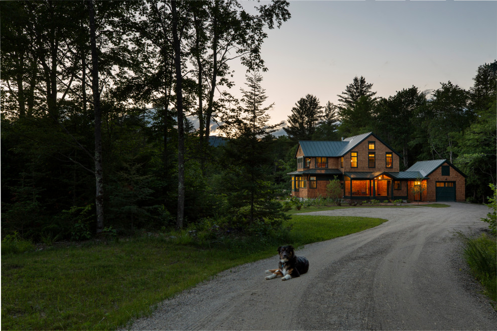 Mad River Home - Rustic - Exterior - Burlington - by Newschool Builders ...