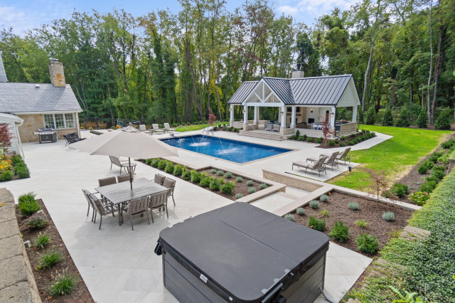 Pool House Project fusion-pools-and-hot-tubs