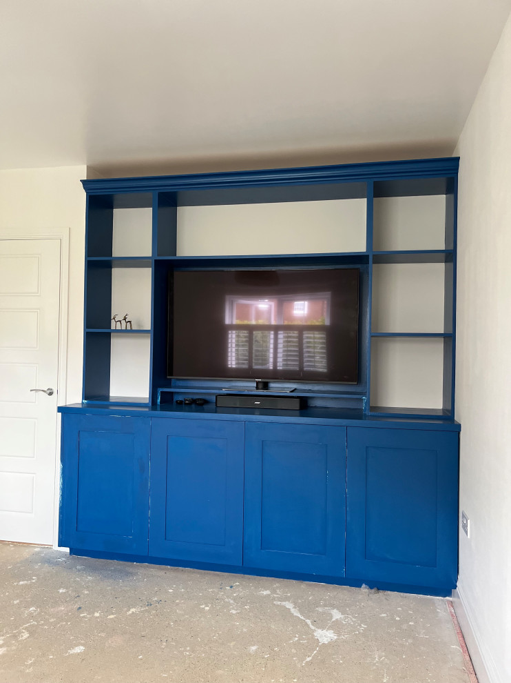 Colour pop Living room renovation - in progress