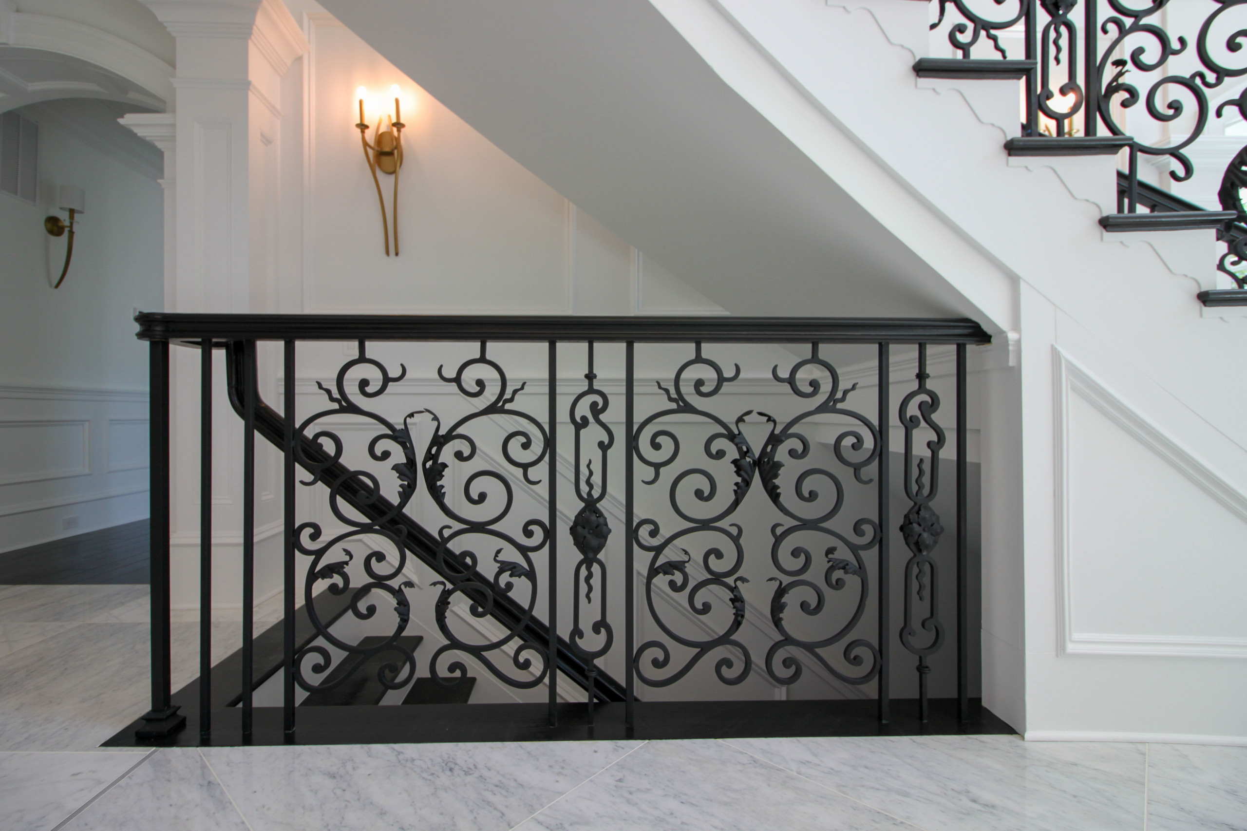 92_Grand Double Staircase in Exquisite Custom Home, Great Falls VA 22066