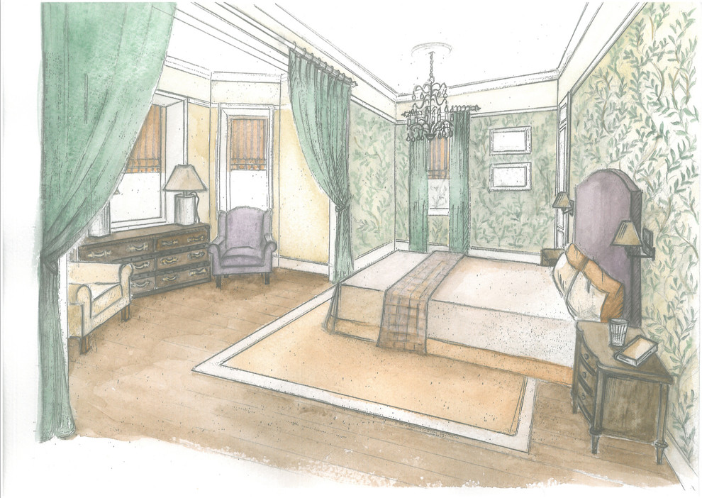 С английским акцентом