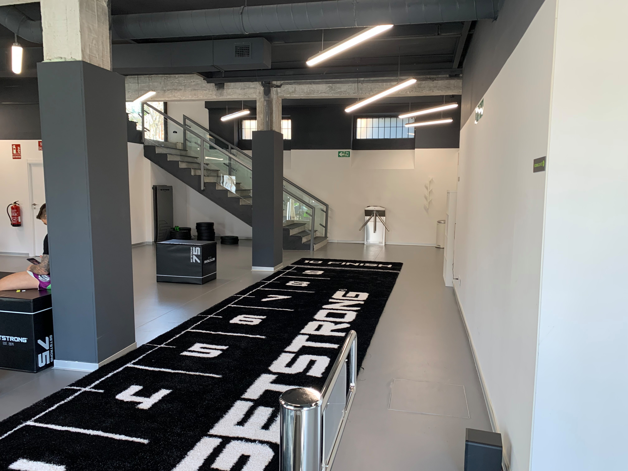 Reforma de gimnasio