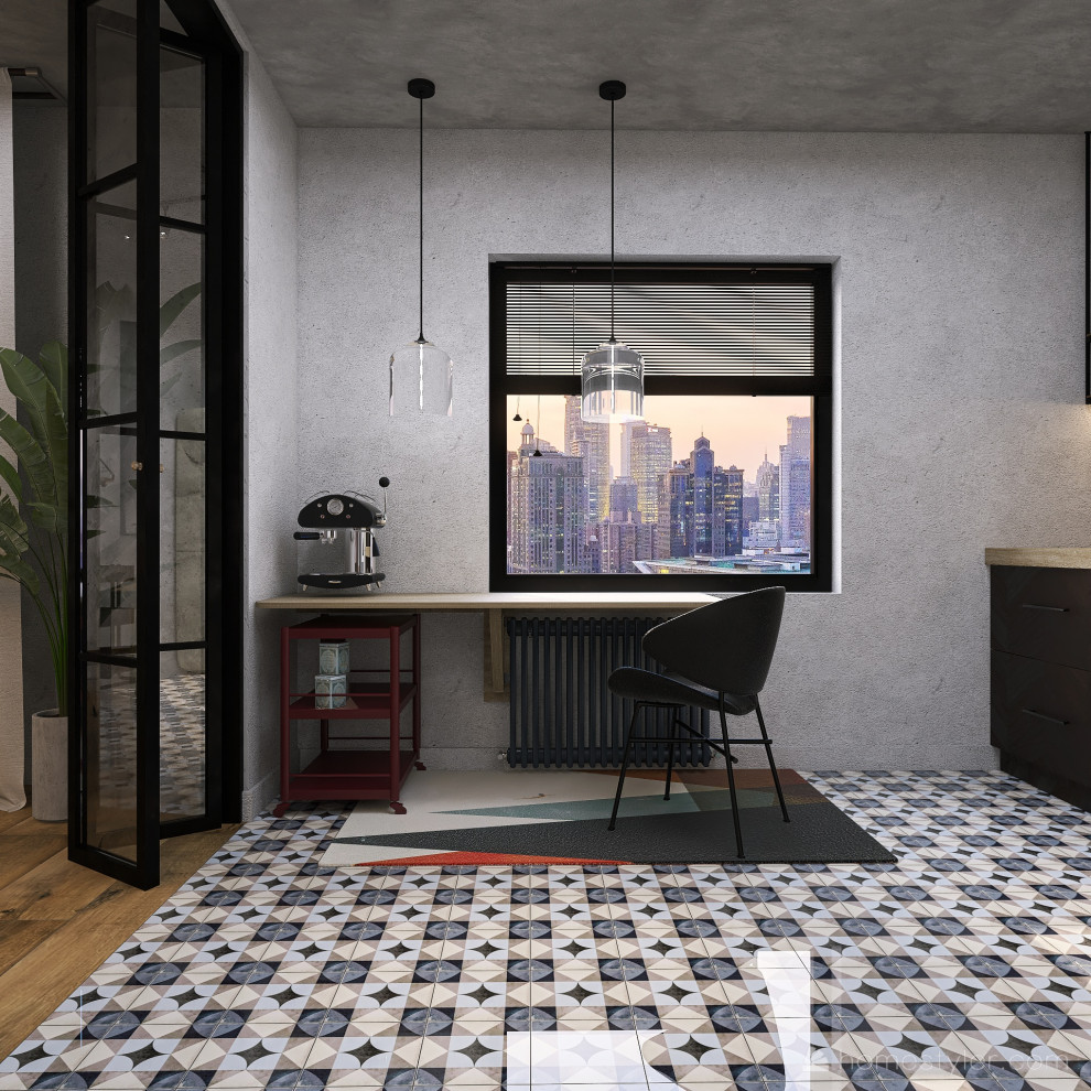 Трёхкомнатная квартира для холостяка