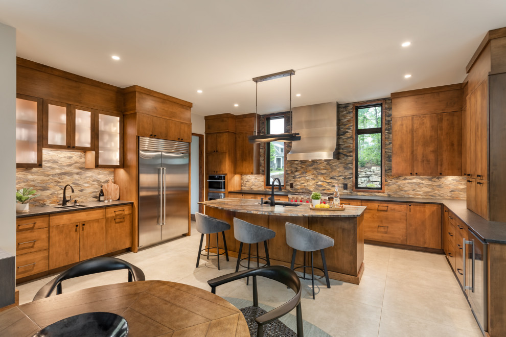 Kitchen - transitional kitchen idea