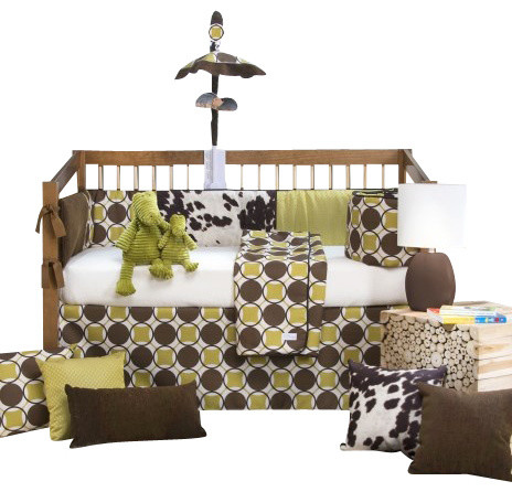 Urban Cowboy Baby Crib Bedding Set 3-Piece Set