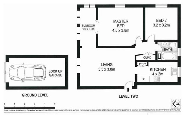 Swedish Summer Cabin in Sydney scandinavian-floor-plan
