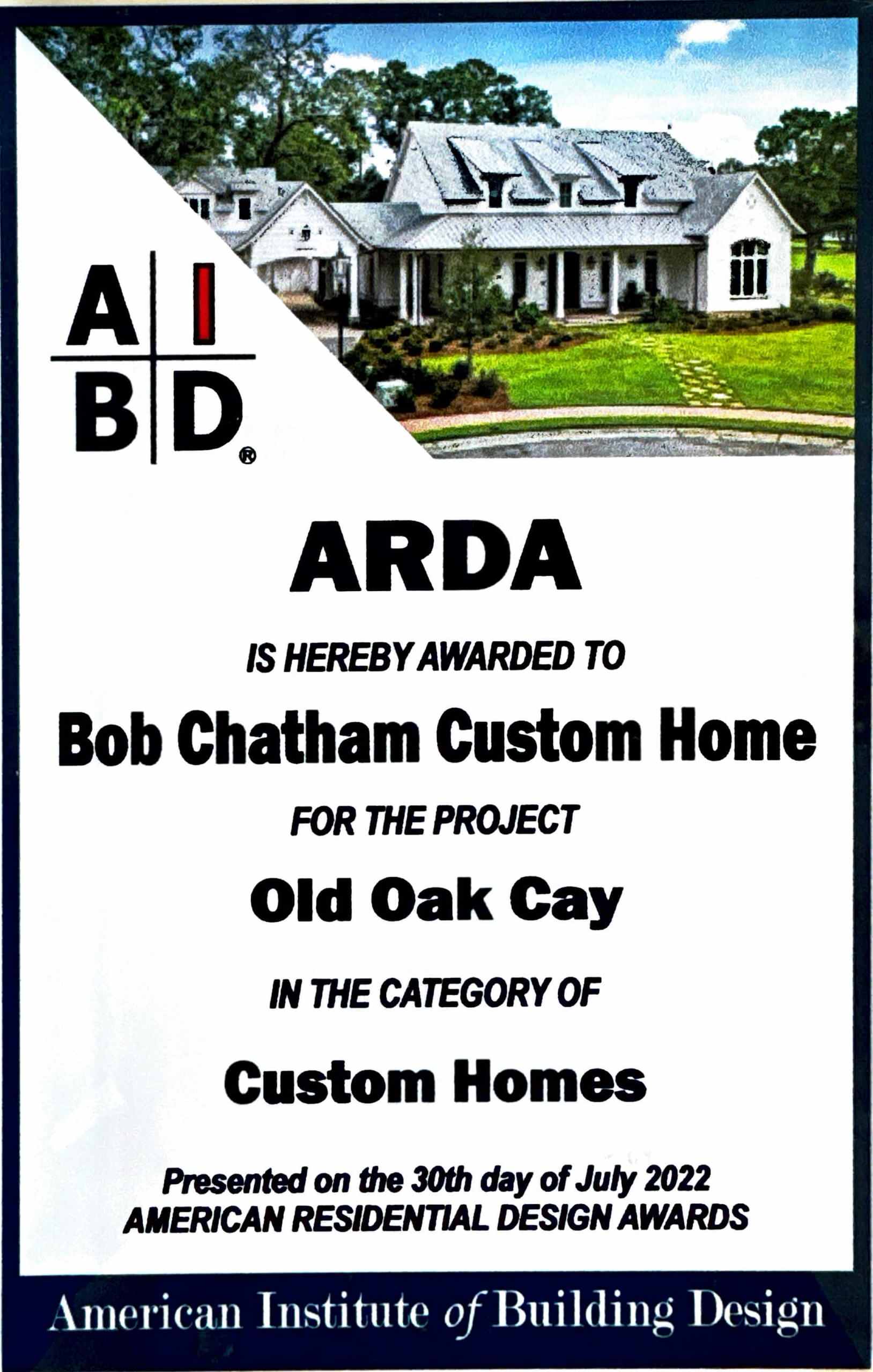 ARDA OLD OAK CAY 2022