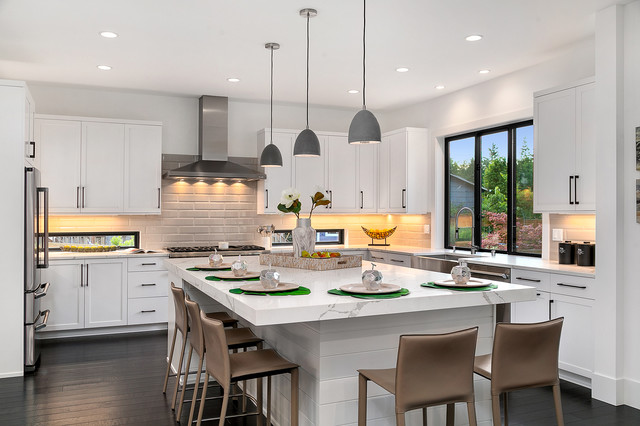 Urban Farmhouse transitional-kitchen