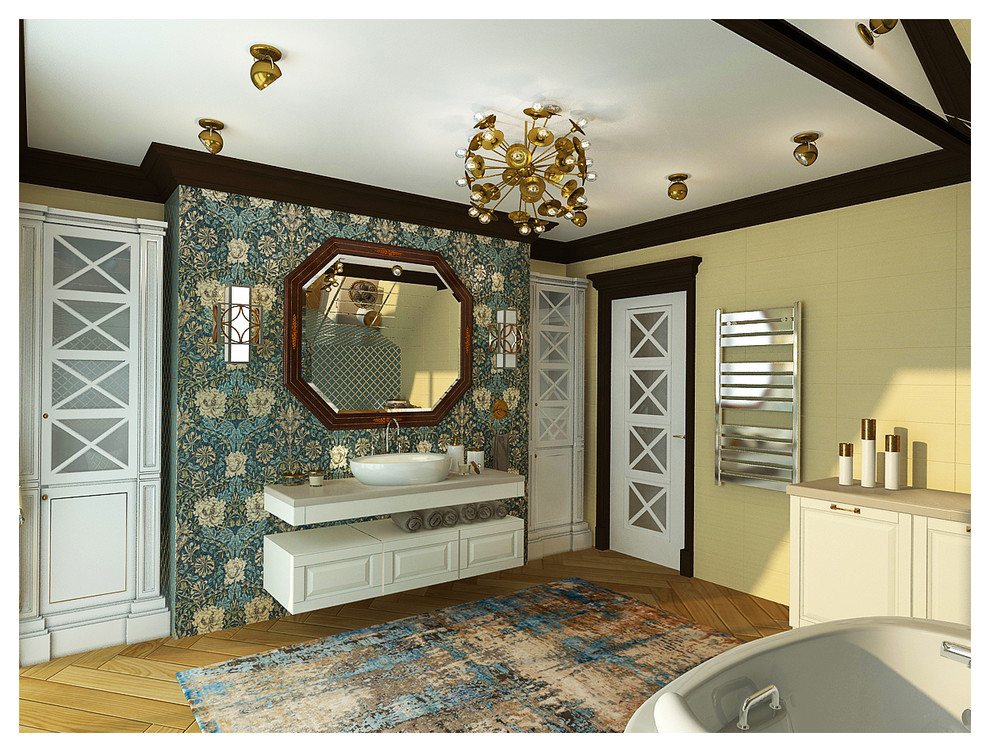 Ванная для той, которая любит Цветы