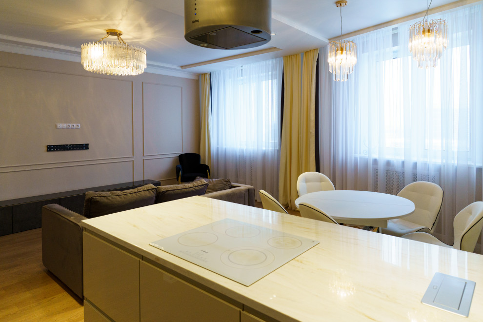 Дизайнерский ремонт квартиры 130 м²