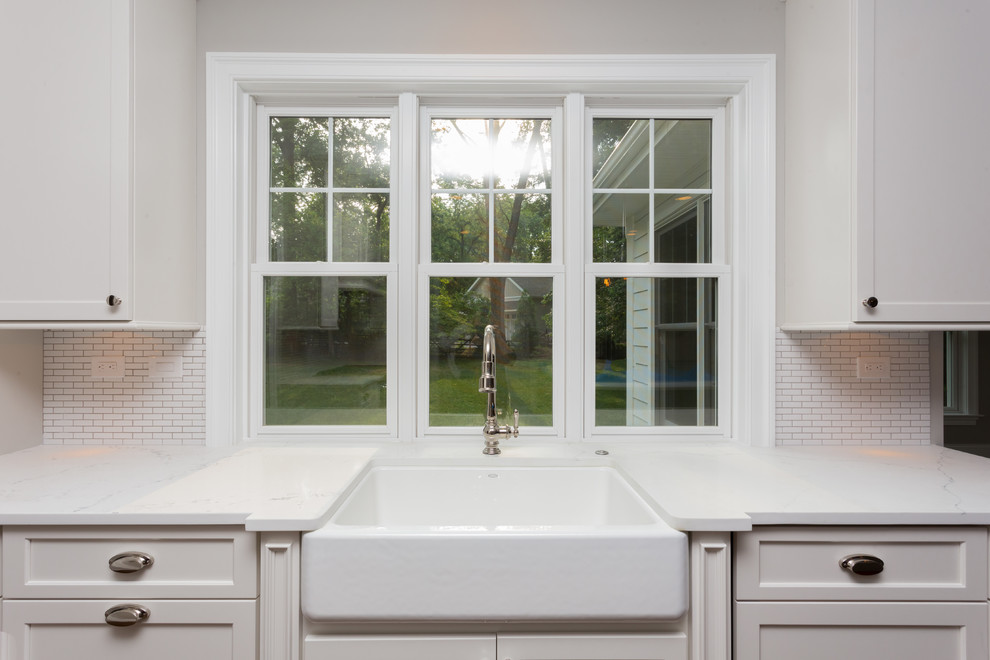 Transitional kitchen photo in Philadelphia
