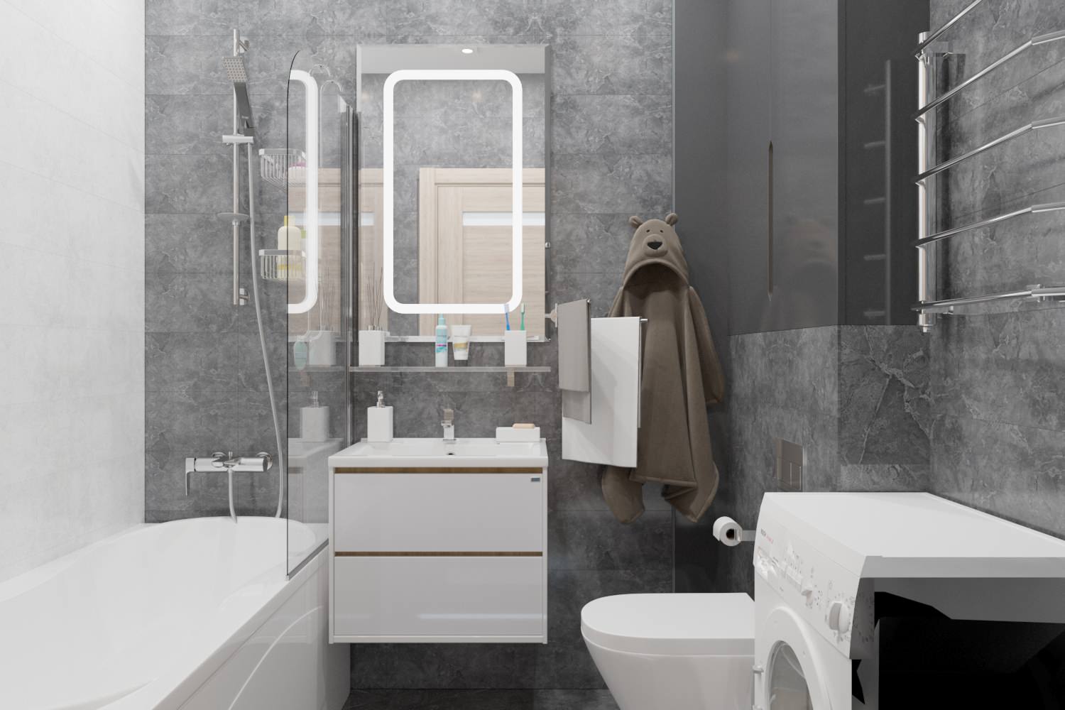 Двухкомнатная хрущевка в Тольятти