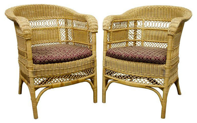 Wicker Chairs From