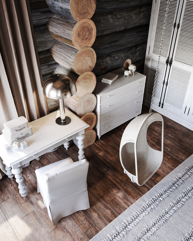 Дом из кело. Спальня младшей девочки